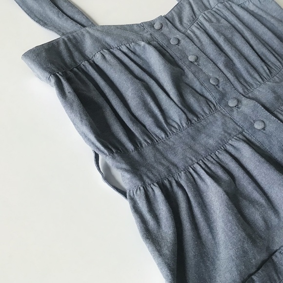 Oxford Circus Chambray Bubble Dress - Picture 7 of 7